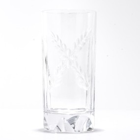 Highball cocktail long drink glass in crystal model Uncino