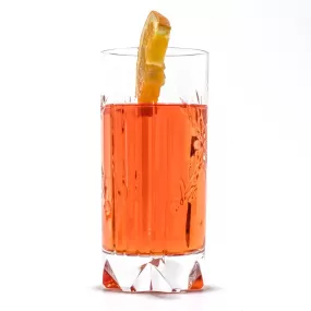 Highball cocktail long drink glass in crystal model Vintage