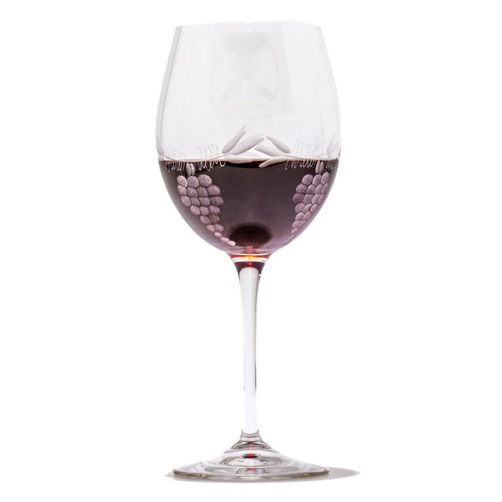 Calice degustazione vino rosso 4 Uve cristallo