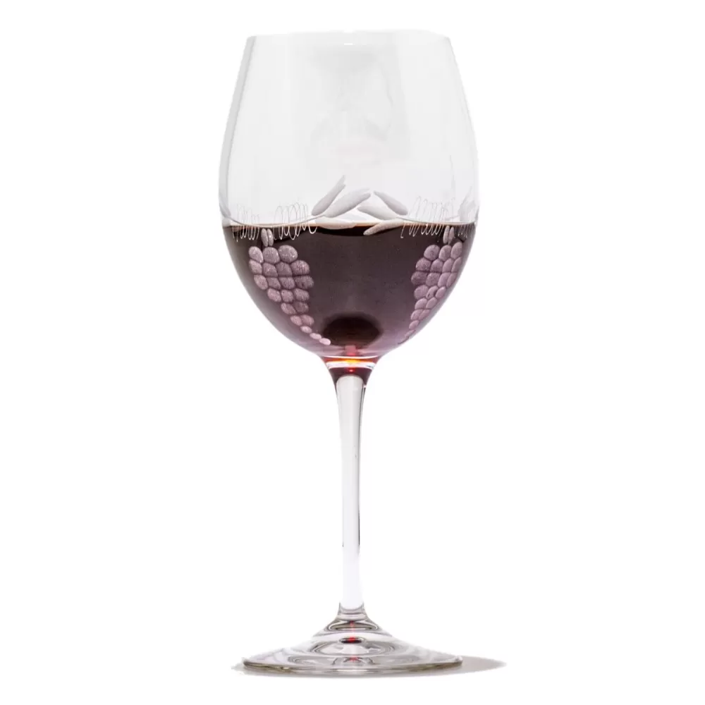 crystal wine glass 4 uve