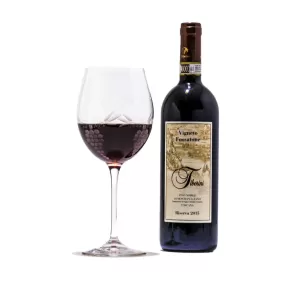 Calice degustazione vino rosso 4 Uve cristallo