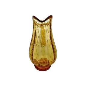 Amber Crystal Vase: Elegance and tradition in your home