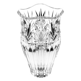 Vaso in Cristallo: Capolavoro dell'Arte della Molatura Artigianale
