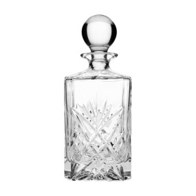 Crystal Bottle for Your Booze: Top Shelf Elegance. Handmade crystal