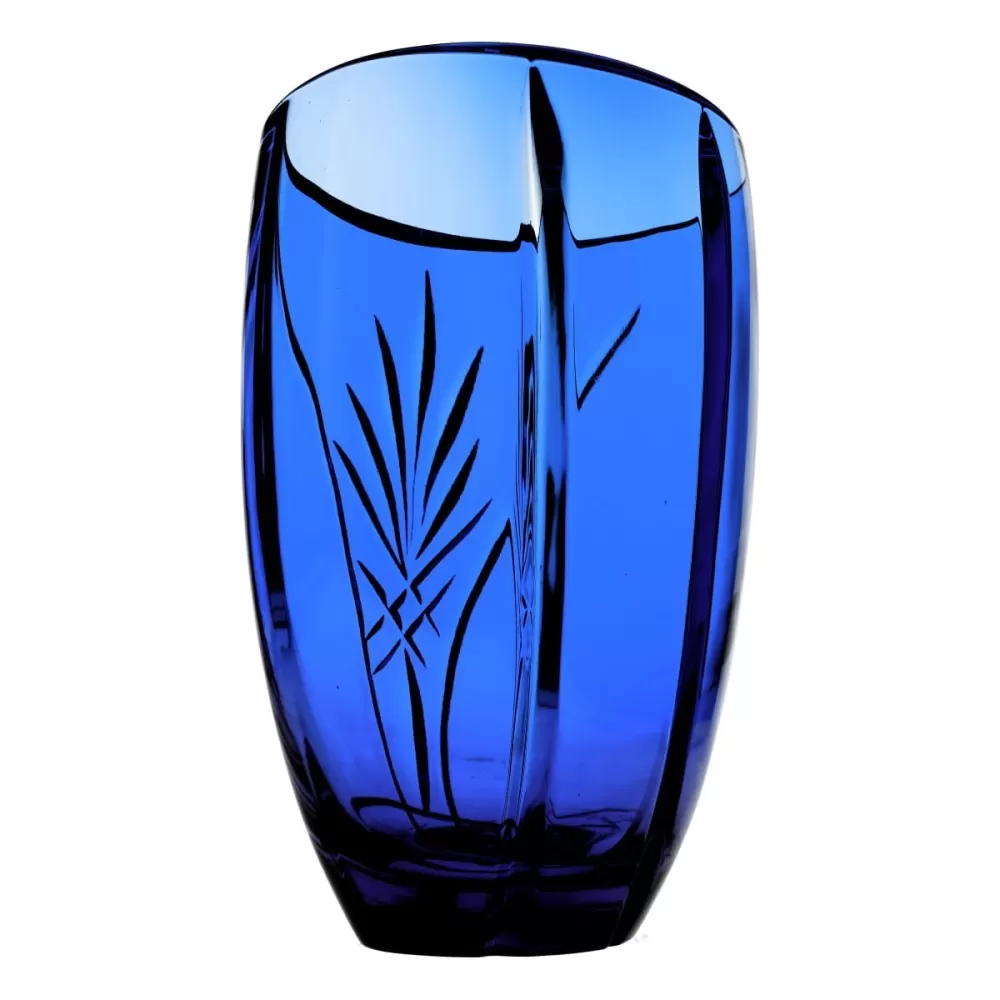 Crystal Vase Luxury - Swank Up Your Pad. Blue color