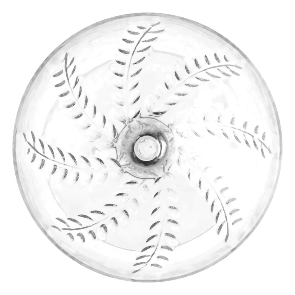 champagne cup crystal top view