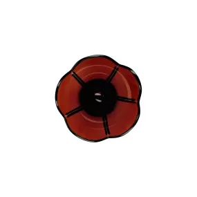 Vaso cristallo rosso