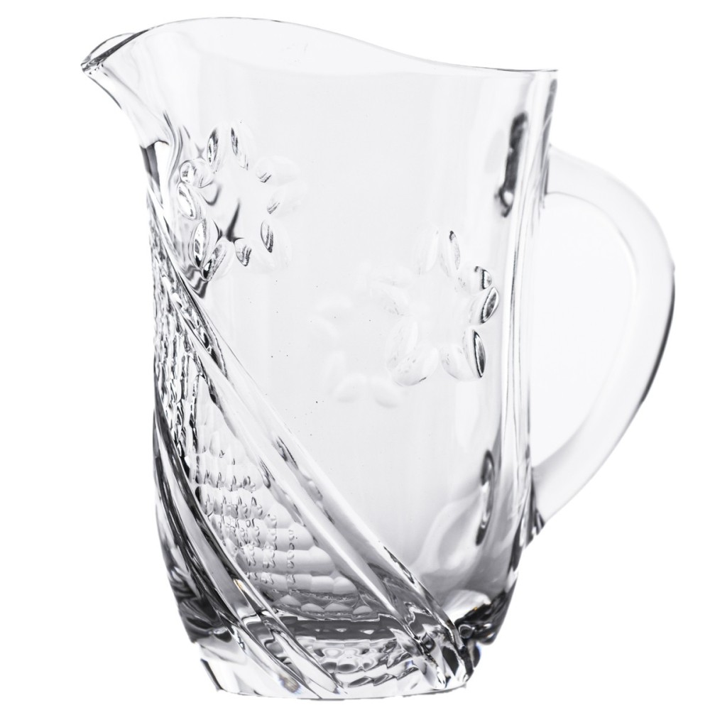 Caraffa in cristallo Stripe - lavorato a mano made in Italy