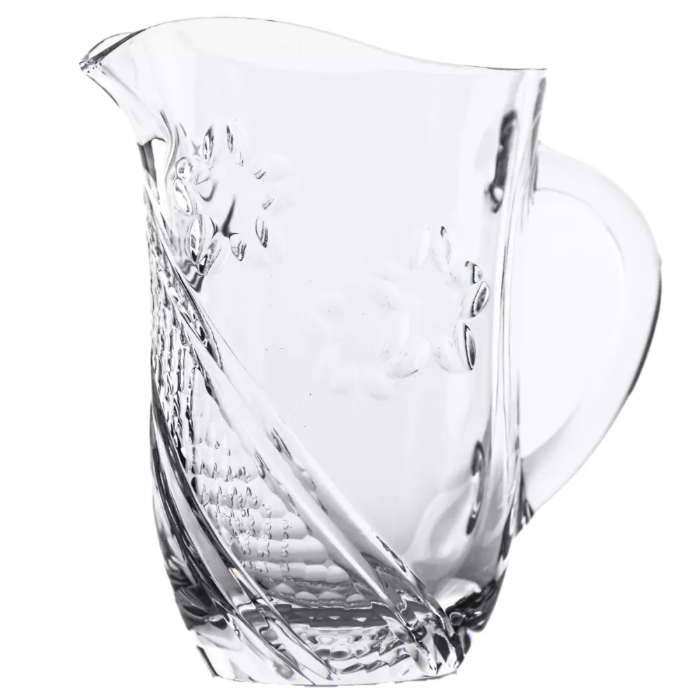 Caraffa in cristallo Stripe - lavorato a mano made in Italy