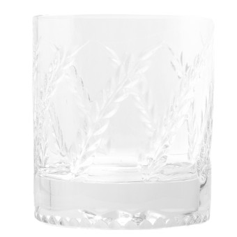 Bicchiere whisky cristallo modello Felce