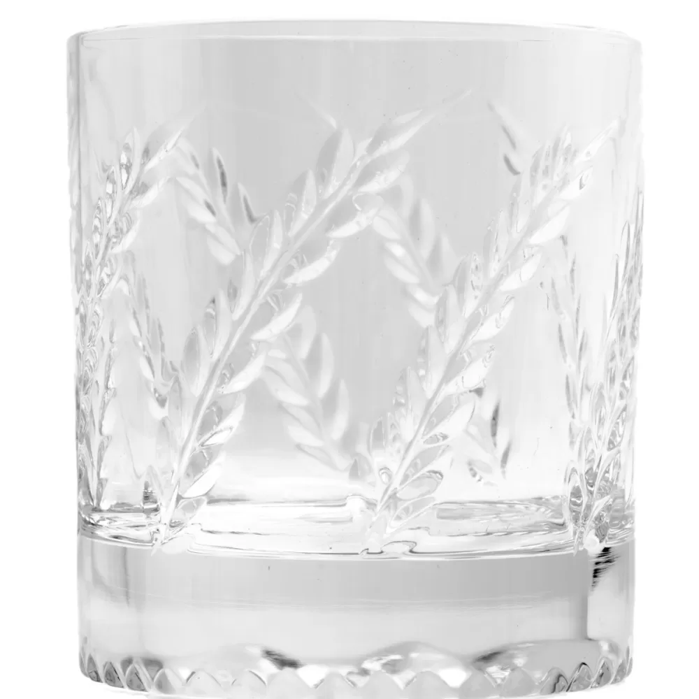 Crystal whiskey glass Felce