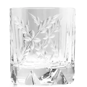 Crystal whiskey glass Vintage