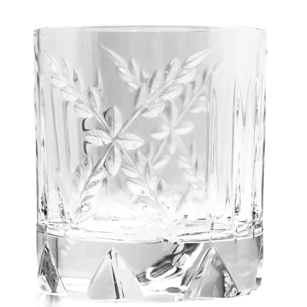 Crystal whiskey glass Vintage