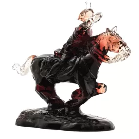 Carabinieri on crystal horse